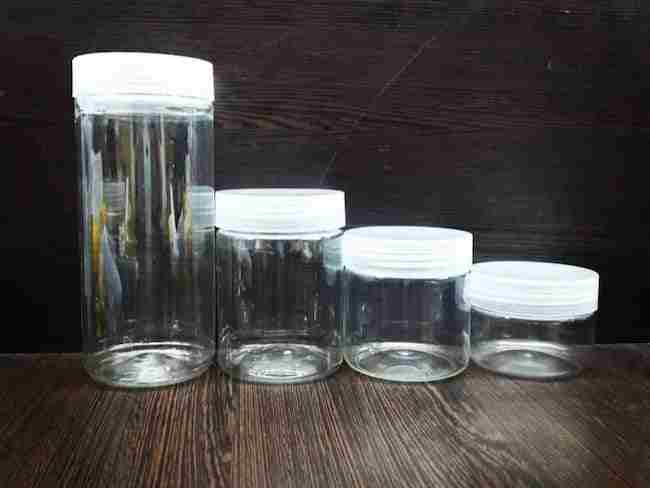 فروش جار پلاستیکی استوانه ای + قیمت خرید به صرفه